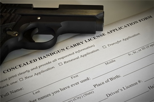 RI concealed handgun carry license application